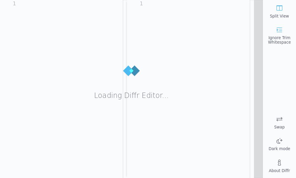 Screenshot of Diffr