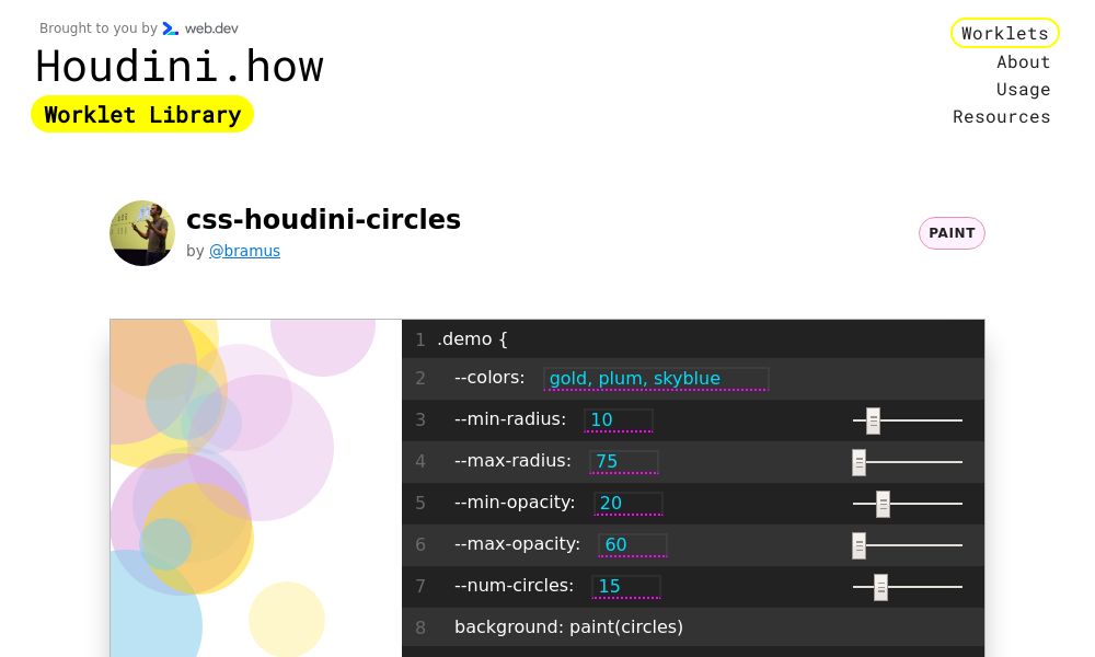 Screenshot of Houdini.how