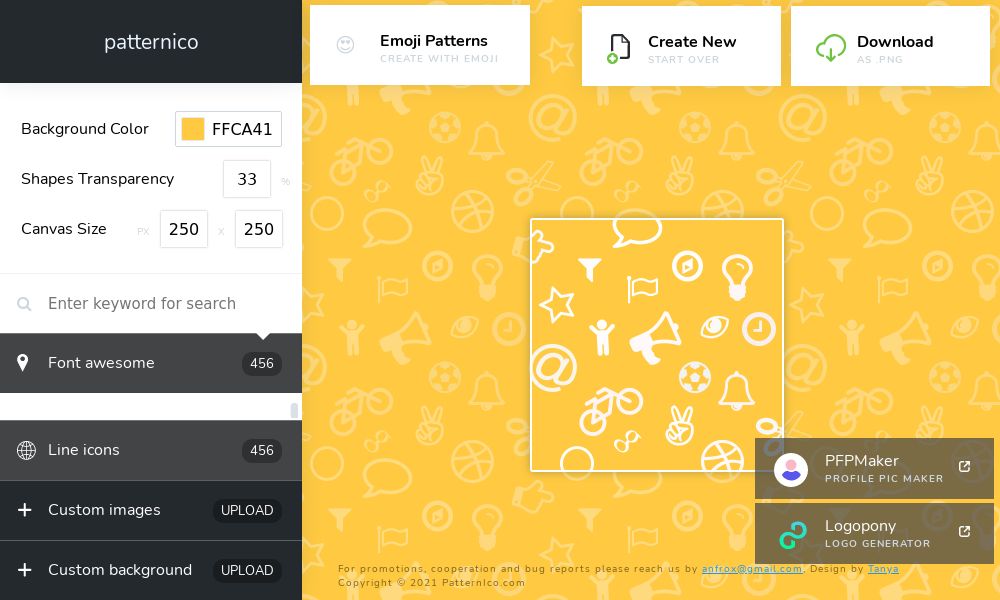 Screenshot of patternico