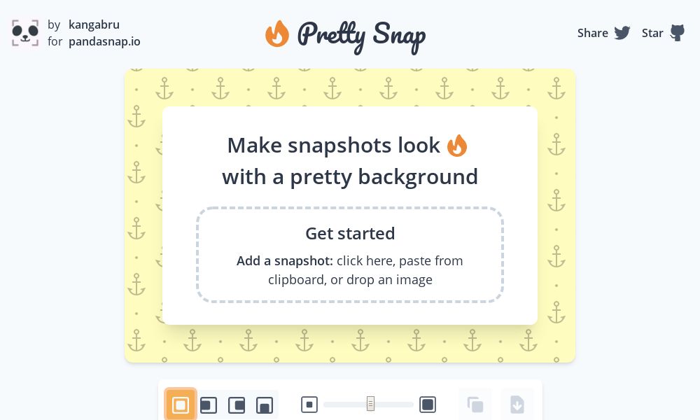 Screenshot of Pretty Snap