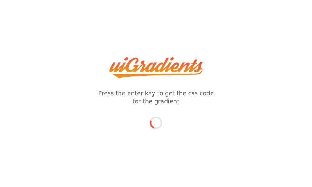 Screenshot of uiGradients